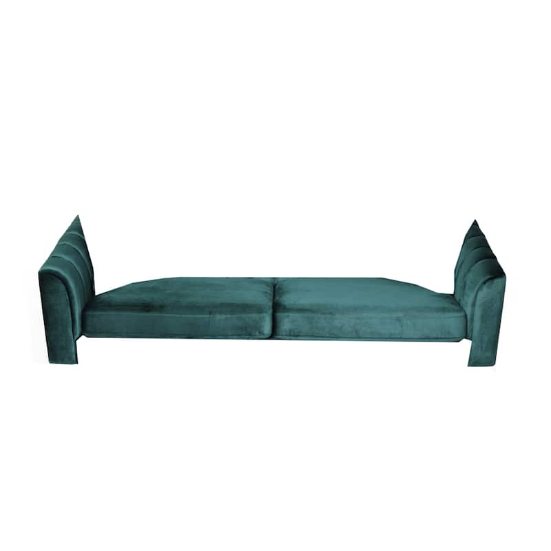 Ansonia Contemporary Velvet 3-seat Sofa by Christopher Knight Home
