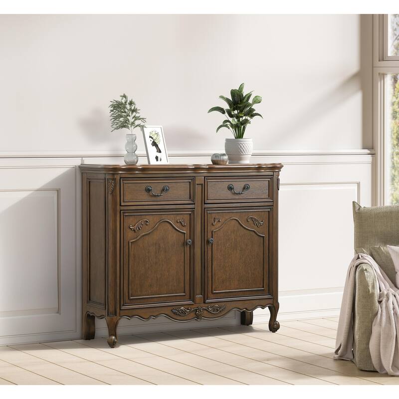 Double Drawer Accent Chest