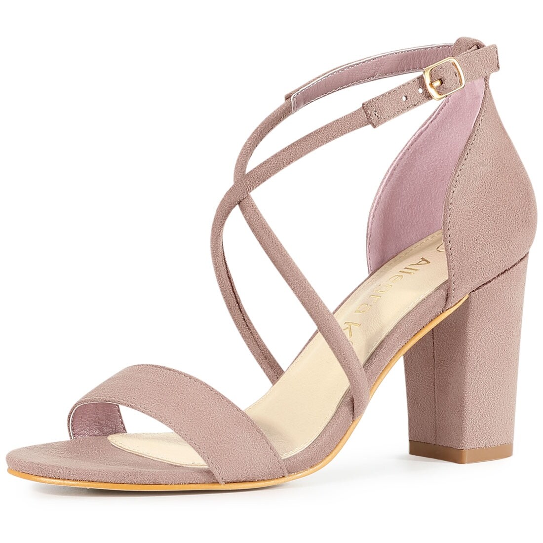 criss cross sandals heels