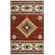 preview thumbnail 10 of 14, Alora Decor Ryder Brown, Tan, and Grey Hand-tufted Wool Rug 10' x 14'