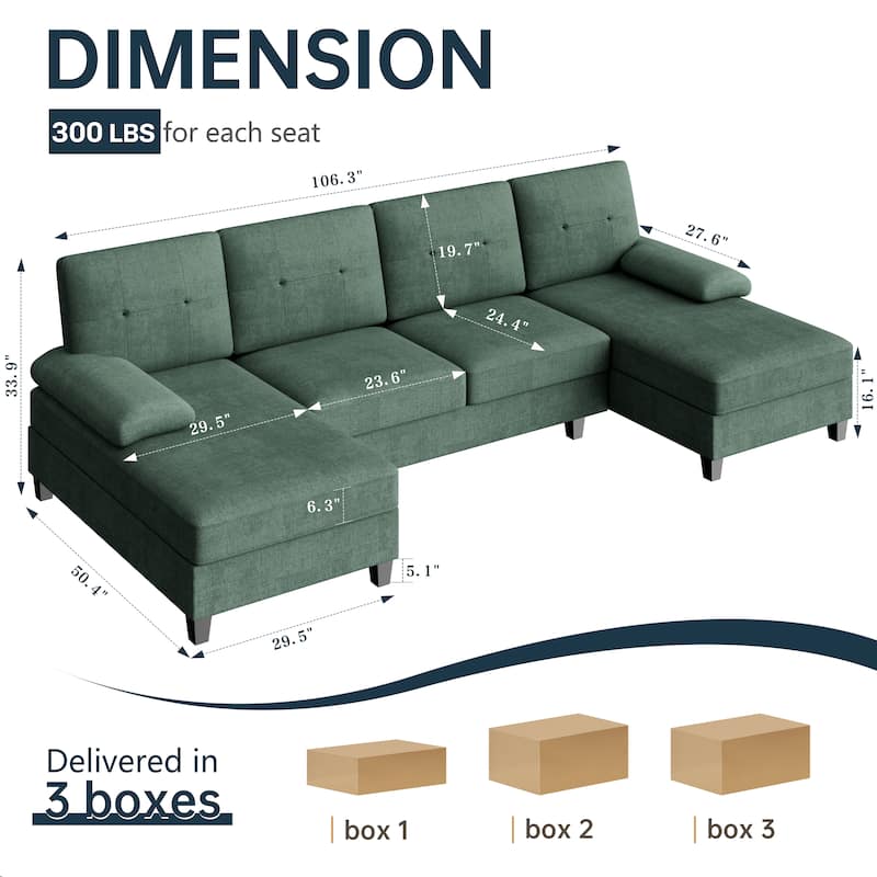 Sectional Sofa Couches for Living Room