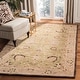preview thumbnail 6 of 35, SAFAVIEH Handmade Anatolia Adella Traditional Oriental Hand-spun Wool Rug 3' x 5' - Sage/Beige - Rectangle
