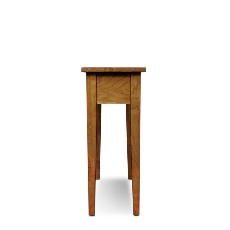 Leick Home 9010 One Drawer Bin Pull Narrow Side Table