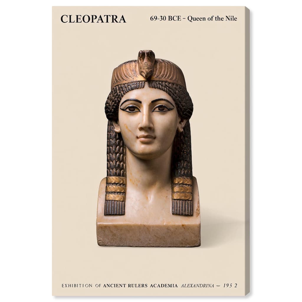 Queen of Egypt Canvas by Art Remedy, Gallery Wrapped