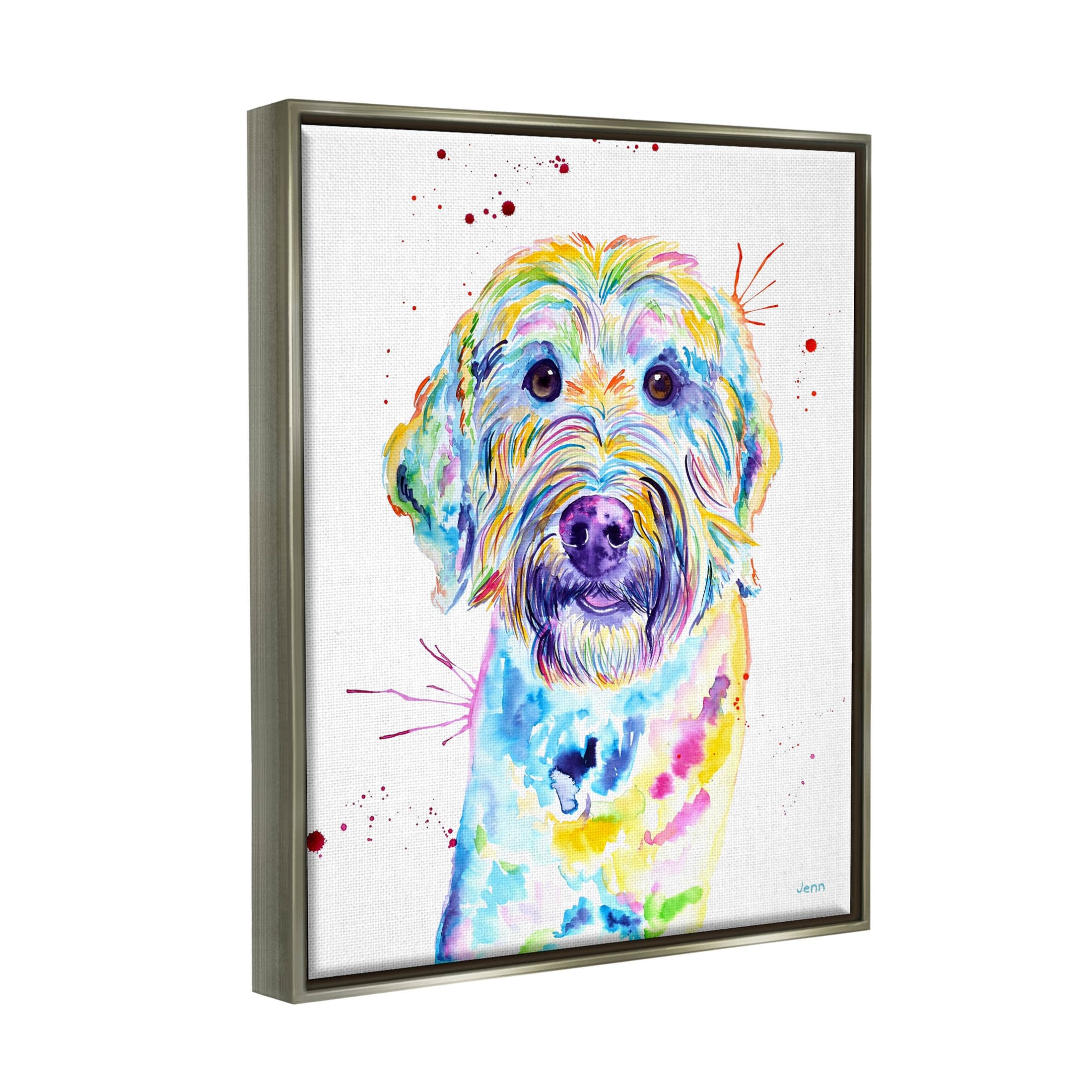Goldendoodle wall deals art