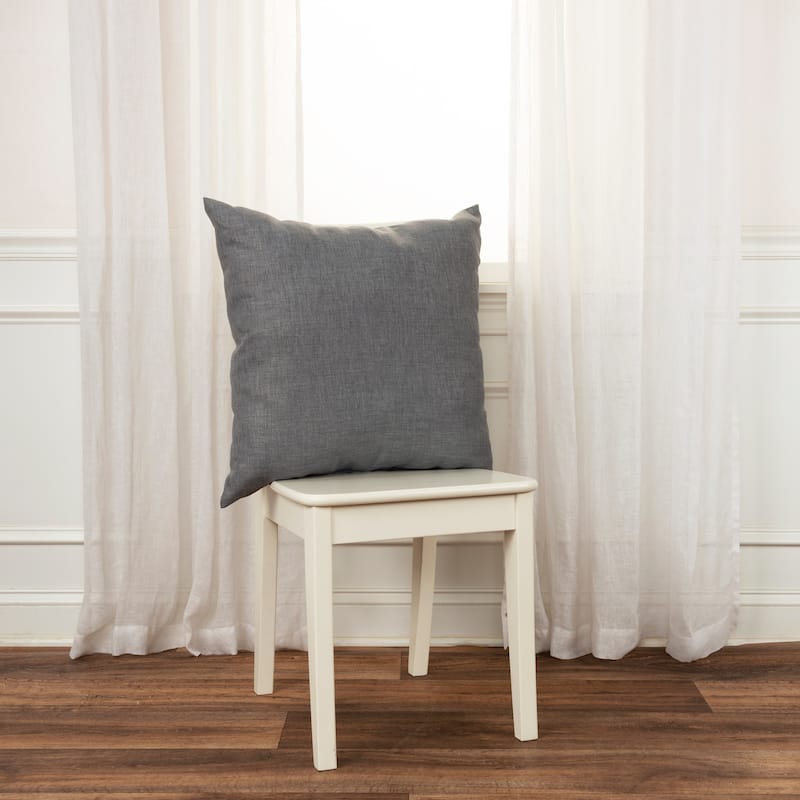 Rizzy Home Reversible Solid Color Outdoor Pillow - 22"x22"