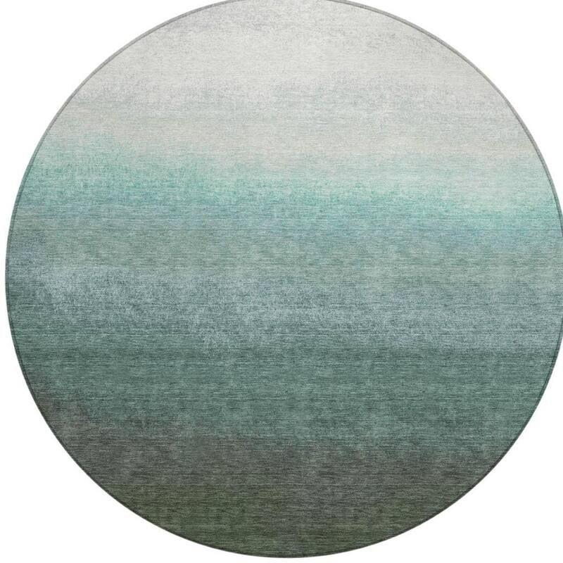 HomeRoots Ombre Transitional Rectangle Outdoor Rug