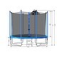 preview thumbnail 21 of 29, 10FT trampoline with basketball hoop and 360-degree safety net