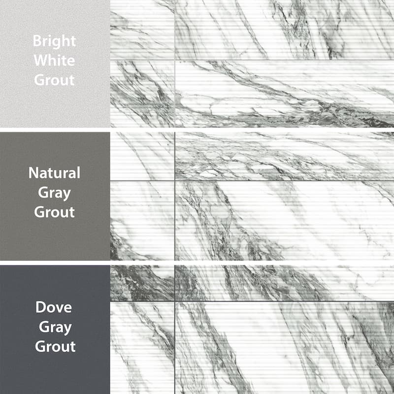 Merola Tile Touche Pleated Deco Zebre 23-1/2" x 47-1/8" Porcelain Floor and Wall Tile