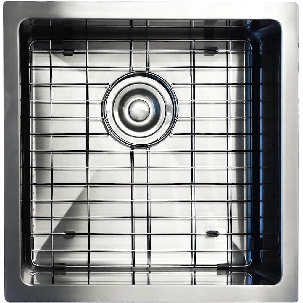 1717 17 Inch Under-mount Stainless Steel Single Bowl Kitchen Sink