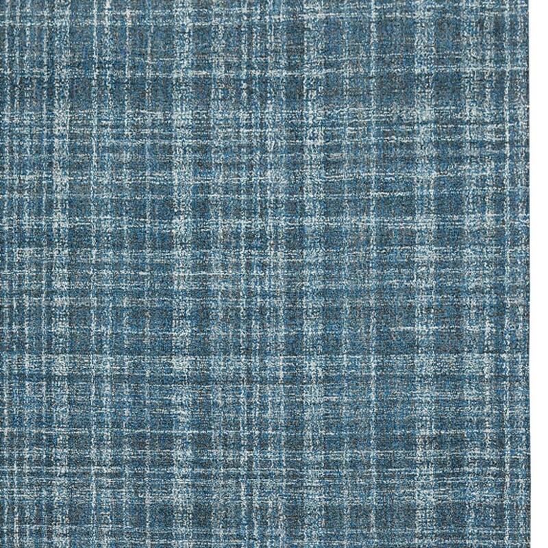 HomeRoots Plaid Transitional Rectangle Area Rug