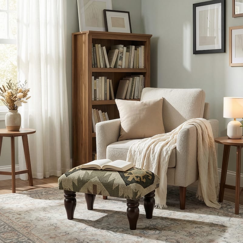 Berino Jute Stool - Multi