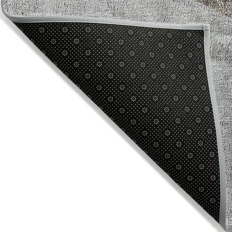 HomeRoots Geometric Transitional Rectangle Outdoor Rug