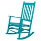 preview thumbnail 64 of 65, Porch & Den Steeplechase Genuine Hardwood Rocking Chair Aruba
