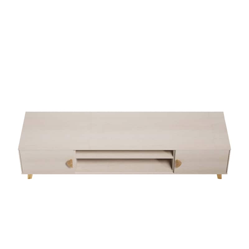 Manhattan Comfort Haley 70.9" Mid-Century Modern TV Stand