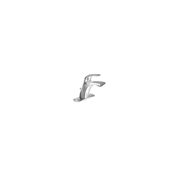 Shop Moen Wsl84533 Zarina Single Hole Bathroom Faucet Chrome