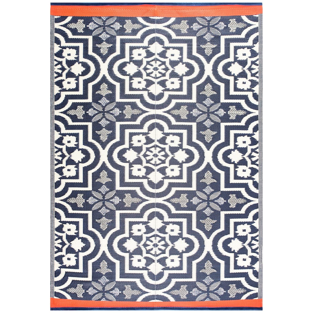 Reversible Mats Plastic Outdoor Rug for Camping, Patio, Backyard, RV, Picnic, Deck