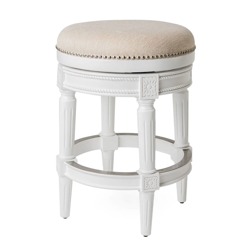 Maven Lane Pullman Backless Swivel Kitchen Stool