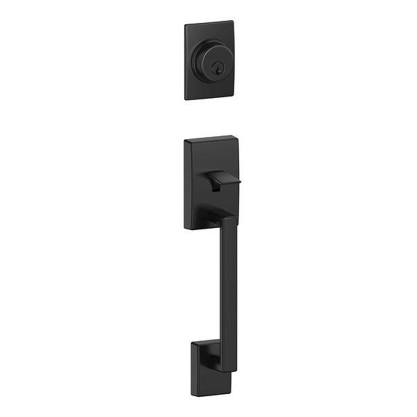 Schlage F92-CEN Century Exterior One-Sided Dummy Handleset - Interior Side Sold Separately