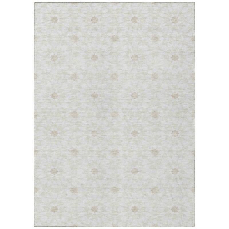 Machine Washable Indoor/ Outdoor Chantille Morrocan Boho Rug