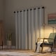 preview thumbnail 3 of 7, Scott Living Rafaela Woven Pattern Chenille Total Blackout Grommet Curtain Panel, Single Panel
