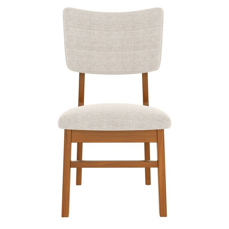 Set of 4 Upholstered Dining Chairs with Ergonomic Backrest, Reception Chair Lounge Chair Coffee Chair Side Chair