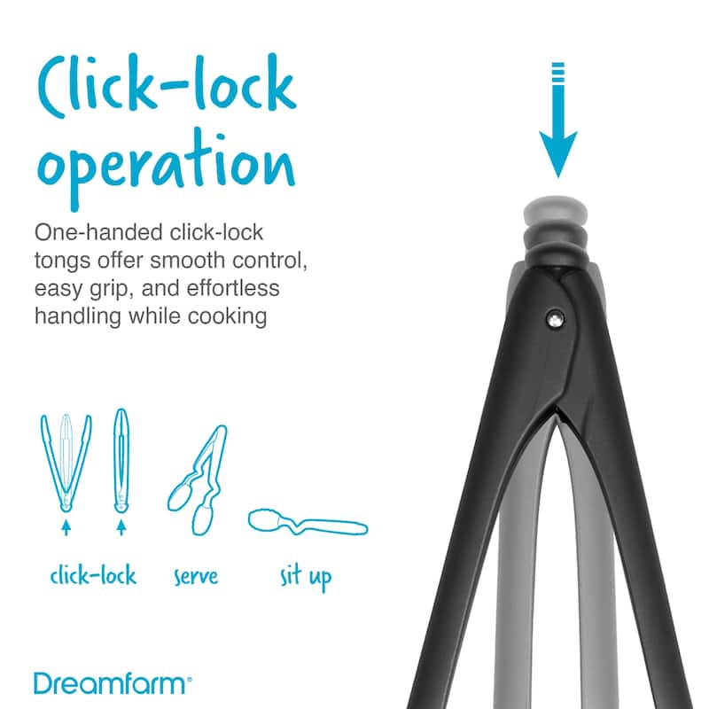 Dreamfarm Clongs Lite Tongs - 10.5 inch