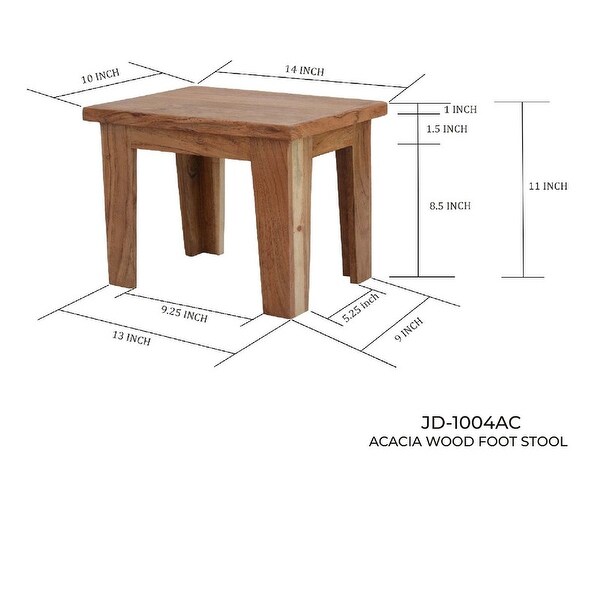 Wooden foot stools discount