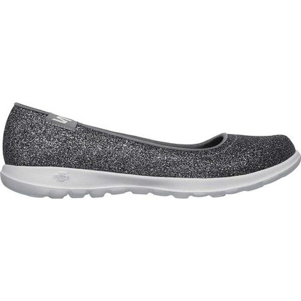 skechers go walk lite mens silver