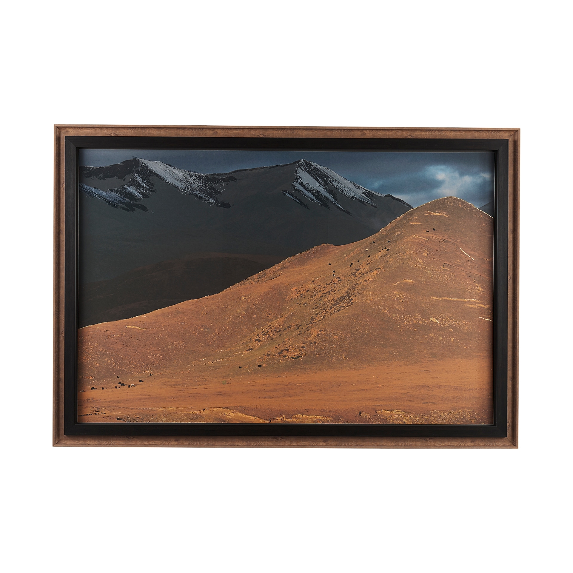 Harmony Pass by Mercana Studio a Hand Embellished Textured Framed Photo Art Print Matted under Glass