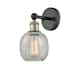 Option Black Antique Brass / Clear Crackle