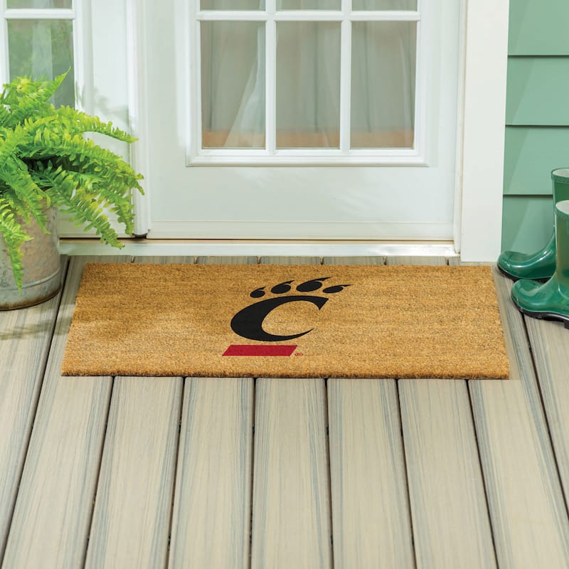 University of Cincinnati Full Color Indoor/Outdoor Coir Mat