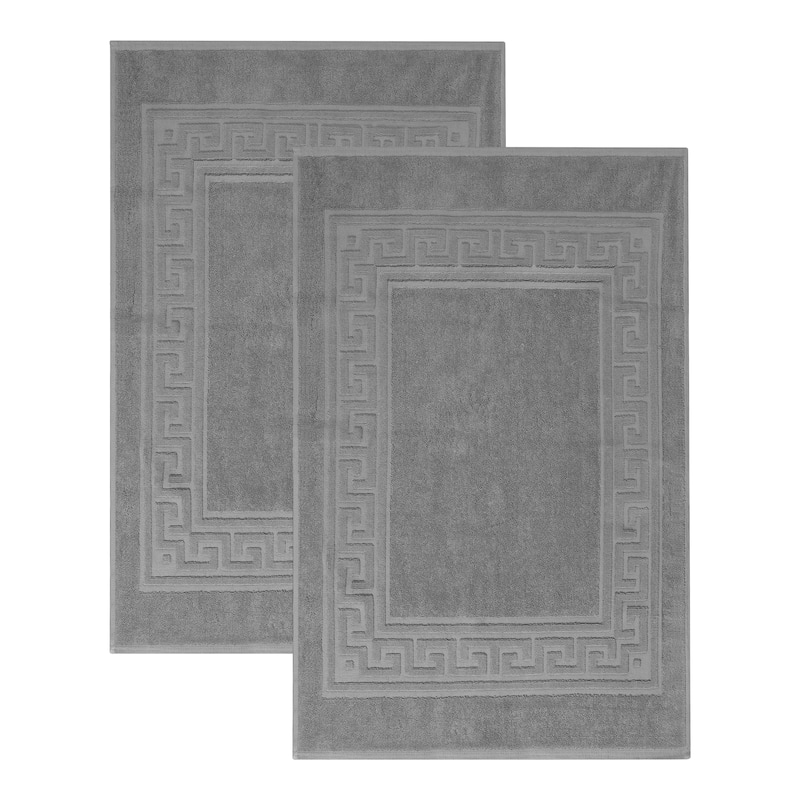 Superior Plush & Absorbent 900 GSM Cotton Bath Mat - (Set of 2)