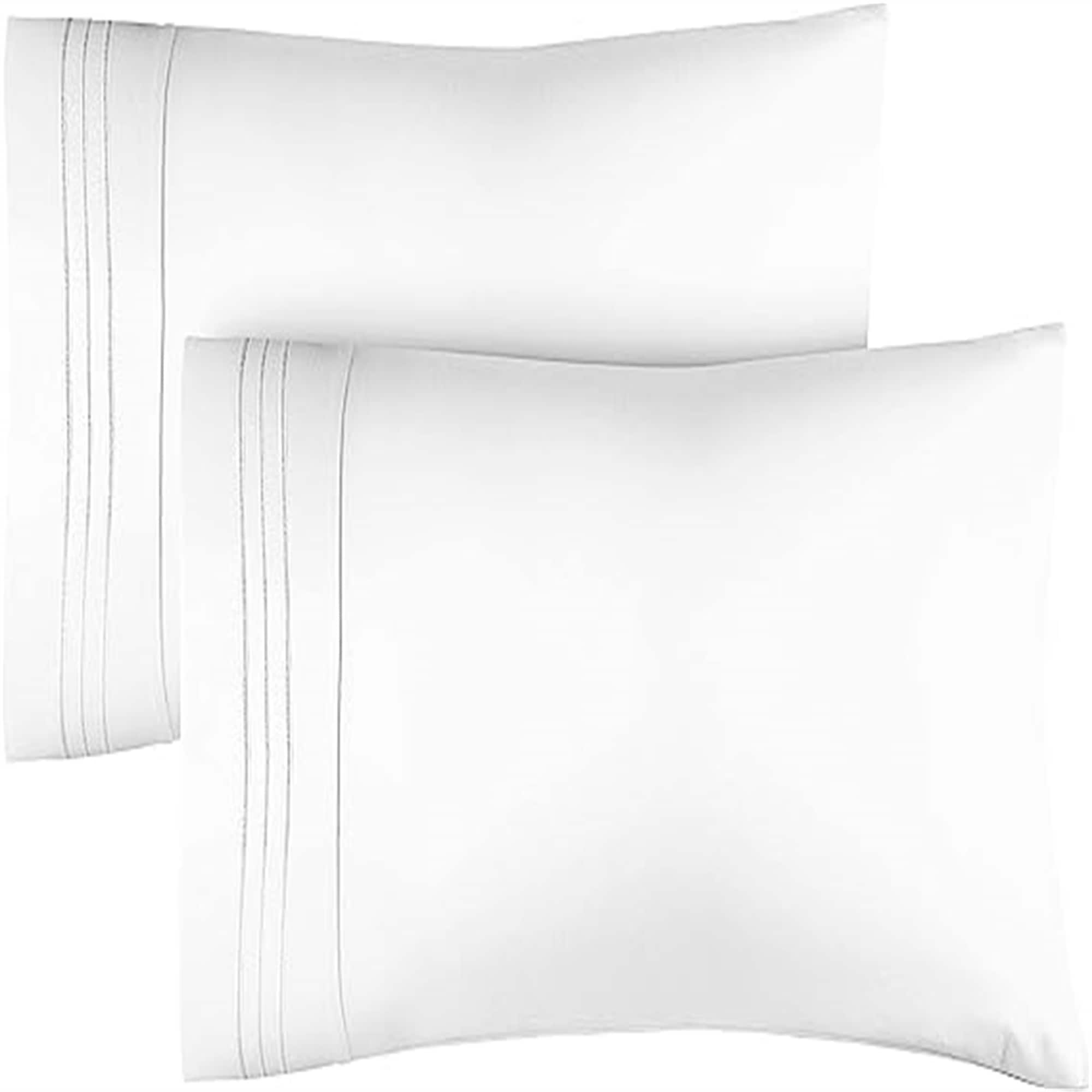 2 Pack King Size Pillowcases - Cute Corgi Dog Print, Envelope Closure, 20x36 Inch, Super Soft Microfiber - View #9