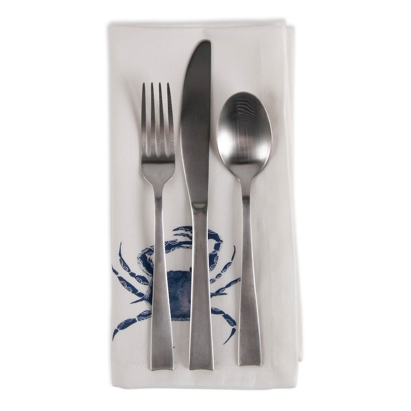 DII Blue Crab Printed Napkin (Set of 6)