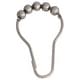 preview thumbnail 9 of 17, Edenscape Roller Ball Shower Curtain Rings (12 pcs/set) Brushed Nickel