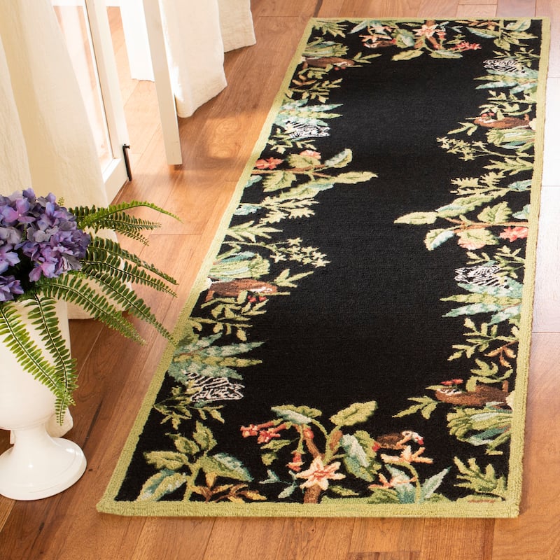 SAFAVIEH Handmade Chelsea Margrieta French Country Wool Rug