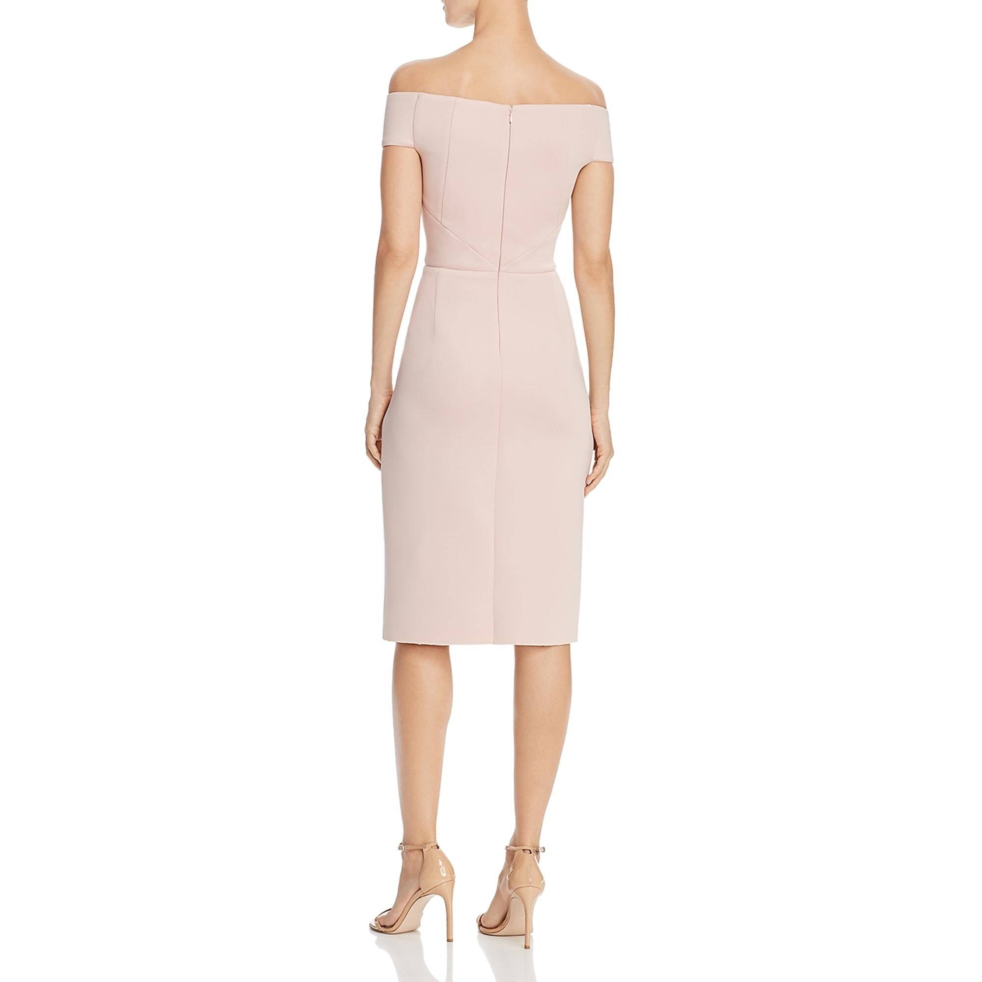 off the shoulder sheath dress eliza j