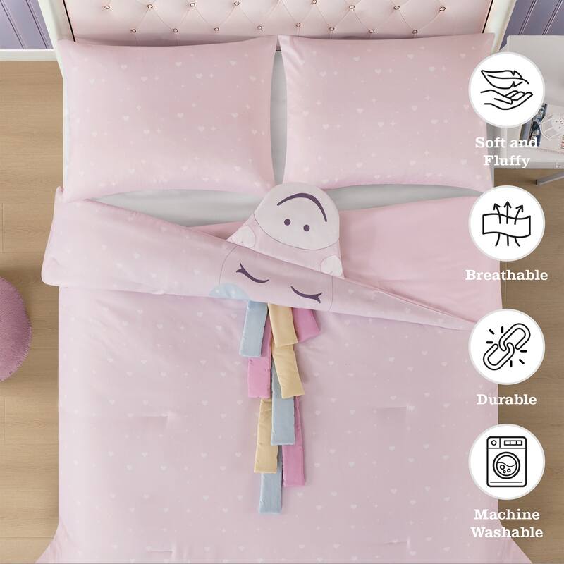 3D Animal Juvenile Comforter Set