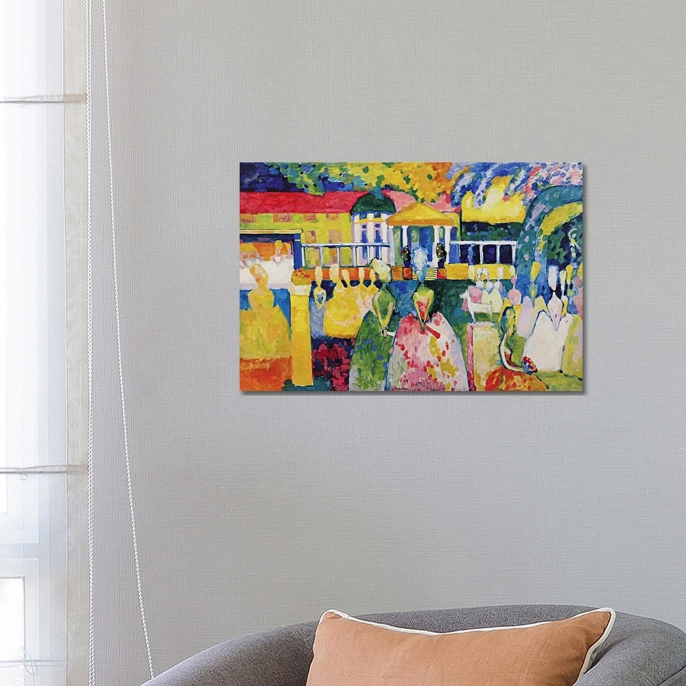 iCanvas "Crinolines" by Wassily Kandinsky Canvas Print