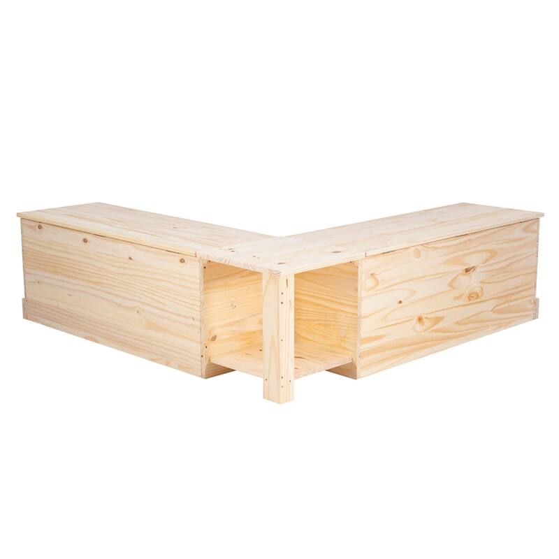 Josie L-shaped Backless Breakfast Nook Bench