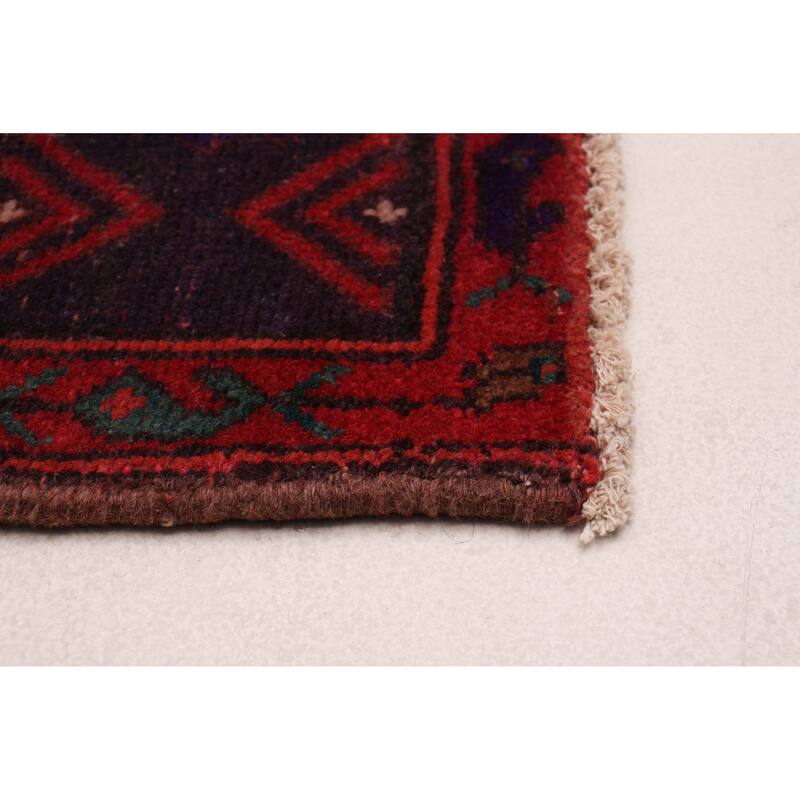 ECARPETGALLERY Hand-knotted Konya Anatolian Red Wool Rug - 4'3 x 10'2