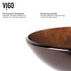preview thumbnail 7 of 11, VIGO Giovanni 17"L x 17"W Glass Vessel Sink and Niko 11"H Faucet Set