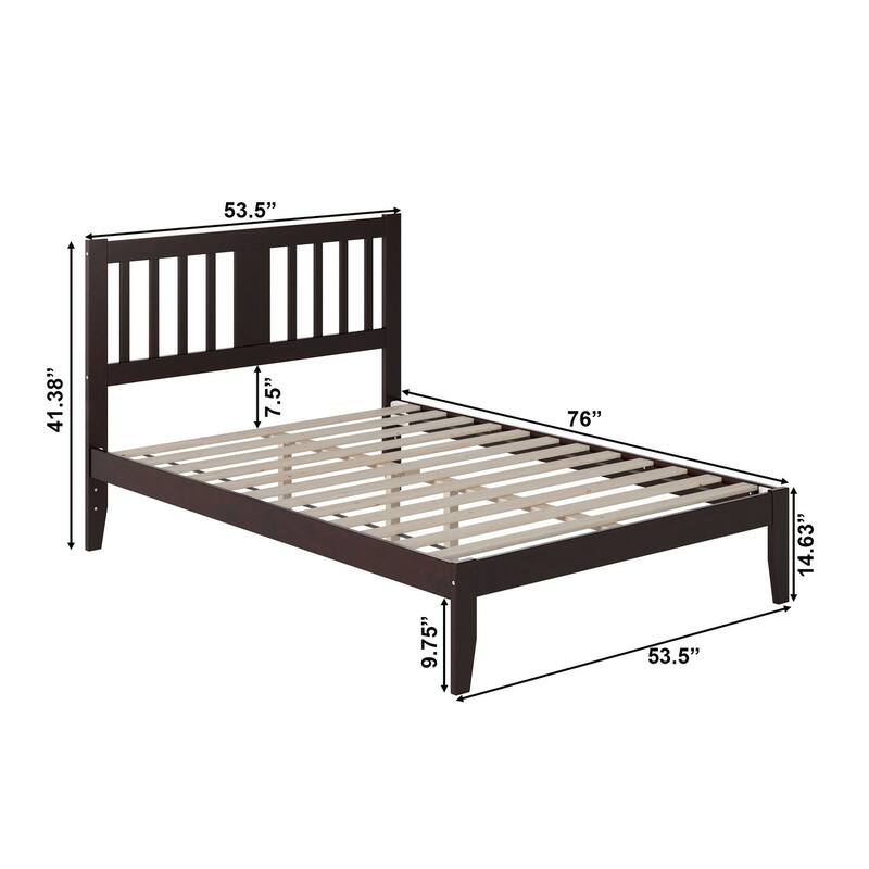Tahoe Full Platform Bed in Espresso