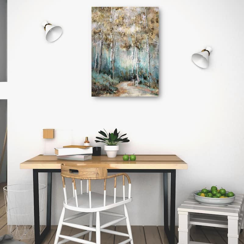 Winding Way By Studio Arts Canvas Art Print