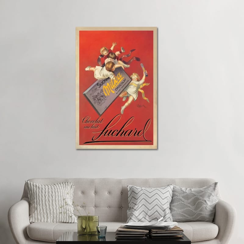 iCanvas "Chocolat Suchard" by Leonetto Cappiello Canvas Print - 48x32x1.5