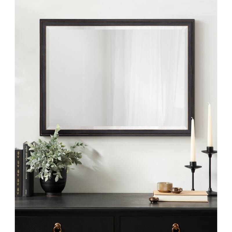 Kate and Laurel Oakhurst Rectangle Wall Mirror