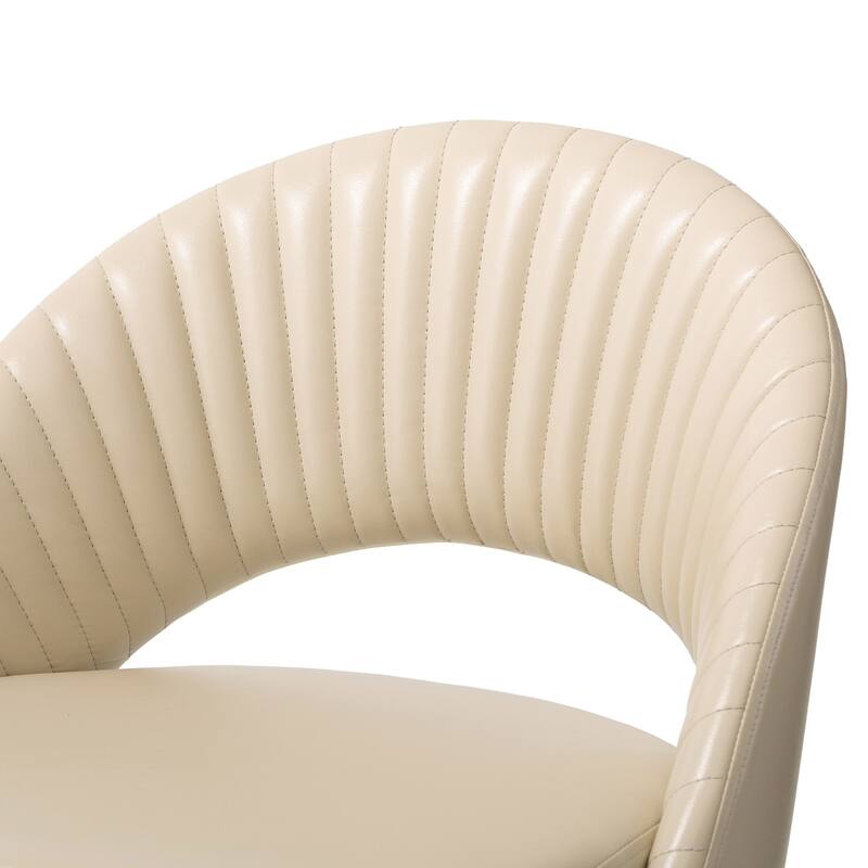 Glitzhome Set of 2 41"H Modern Tapered Leg Short or Bar Stools Pub Chair