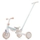 preview thumbnail 8 of 12, 7 in 1 Baby Tricycle, Foldable Toddler Tricycle with Removable and Adjustable Parent Handle, blue