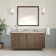 preview thumbnail 51 of 51, James Martin Vanities Chicago 60" Single Vanity, Whitewashed Walnut